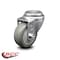 Service Caster 3.5 Inch Gray Polyurethane Wheel Swivel Bolt Hole Caster SCC-BH20S3514-PPUB - alternate 3